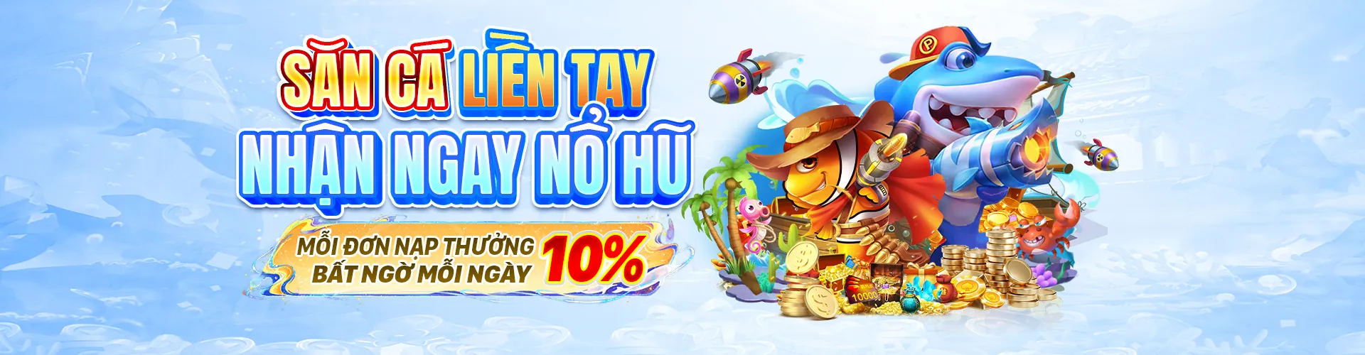 Trò chơi Bắn Cá tại nohu 52 hiện đang mở với đồ họa sống động
